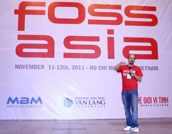 Davide Storti UNESCO at FOSSASIA